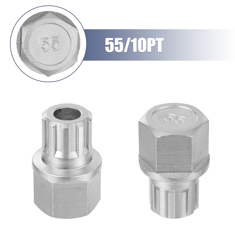 X AUTOHAUX 55/10PT Anti Theft Wheel Lock Lug Nut Screw