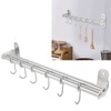 Wall Mounted Storage Shelves Pot Lid Rack Utensil Hanger Hook