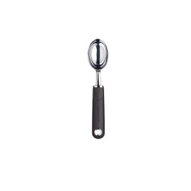 MasterClass Ice Cream Scoop with Soft Grip Handle, Stainless Steel, 20 cm
