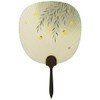 Shiomi Fan 2724 Uchiwa, Tsuyu, 9.4 x 14.6 inches (24