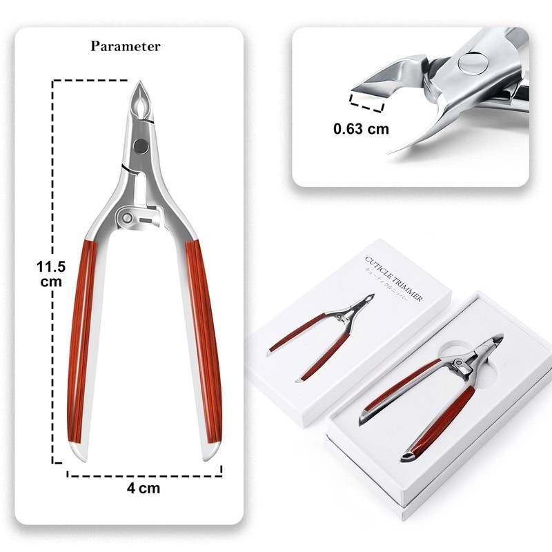Professional Cuticle Cutter Stainless Steel
