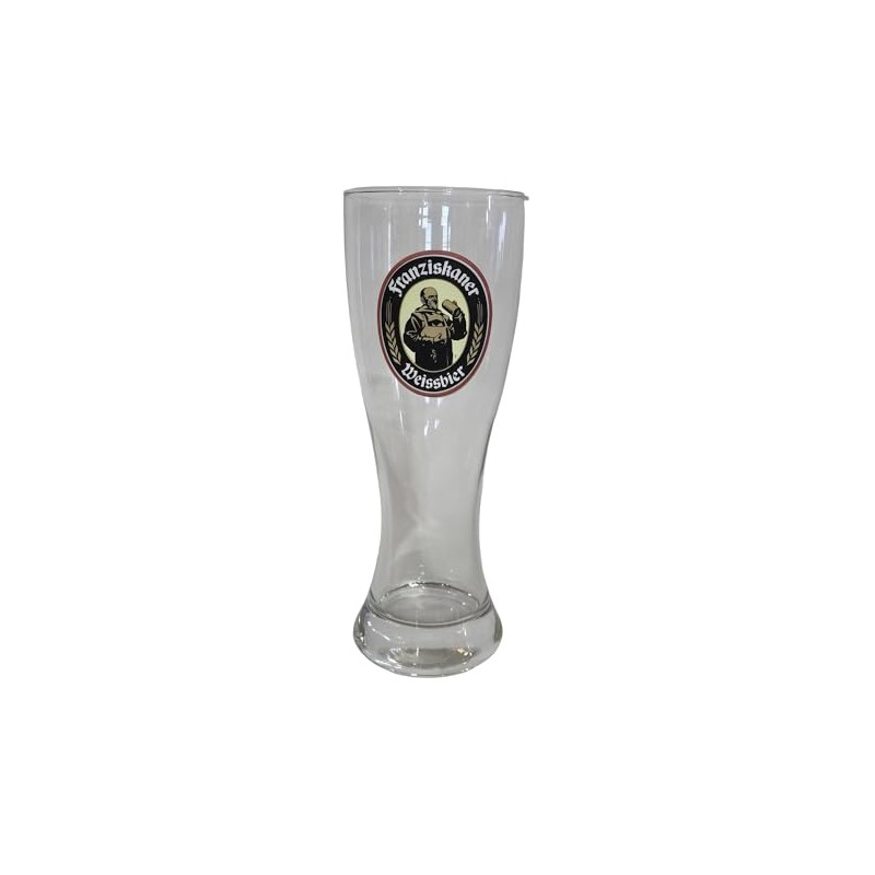 Franziskaner Weissbier Wheat Beer Glass | XL .5 L Glass