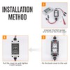 Pjerjzn Solar Panel Disconnect Switch 1000V DC/AC 25A PV Disconnect