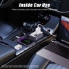 200W Car Power Inverter, FOVAL 12V DC to 110V AC