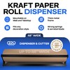 IDL Packaging 48" Kraft Paper Roll Dispenser & Cutter for