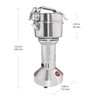 GorillaRock Grain Mill Commercial | Electric Wheat Grinder | 100g