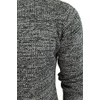 BRAVE SOUL Men's Jumper Neutron Long Sleeved (Black) M