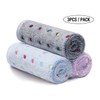 luciphia 1 Pack 3 Dog Blanket Made by Super Soft