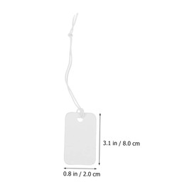 Operitacx 1000 Pcs Jewelry Tag Accessories Blank Hanging Tag Hangtag Jewelry Paper Tags Paper Tag Handwriting Tag Label Handwritten Tag Boutique Paper Tags Blank Tag