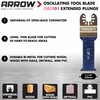 Arrow OSC101VP-3 Multi-Material Oscillating Tool Blade Variety Pack for Copper