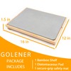 Golener Stone Drying Mat for Kitchen Counter, Dish Drying Pad