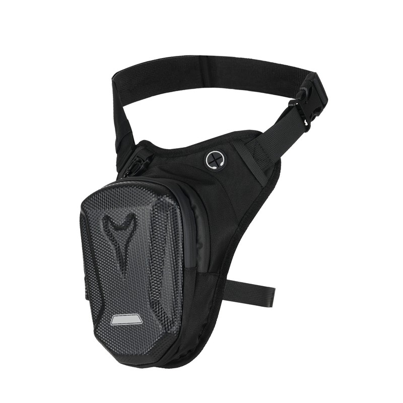 Cycling Bag Hard Shell Polyester Fibre Motorcycle Waist Pack for
