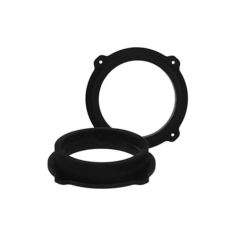 [1 Pair] 165 mm MDF Speaker Rings Compatible with Hyundai