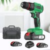 20V Brushless Cordless Drill/Driver w/2Ah Battery, 3/8" Chuck, 18+3P &
