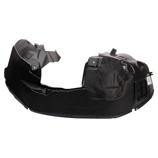 TRQ TRQ Front Right Inner Fender Liner Black Passenger Side