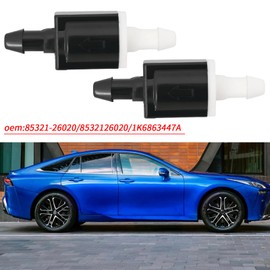 SG Store 4-Piece Windscreen Check Valve for Windscreen Wipers and Washer Check Valve 85321-26020 8532126020 1K6863447A Compatible with Toyota 41 x 14 mm