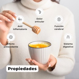 Curcuma Dorada en Polvo con Pimienta Negra, Canela, Jengibre y Adaptogenos - Sabor Te Chai Latte - Para Dormir, Pre Workout o Entreno - Sin Leche - 180 g de Turmeric Curcumin - PRAHYAM AYURTHECARY