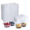 LIUCONGBD Pack of 30 Reusable Snack Pack Containers with Lids,
