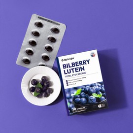 NGET Origin 엔젯오리진빌베리 루테인 토탈 아이케어(600 x30캡슐) X3통 Njet Origin Bilberry Lutein Total Eye Care (600 x 30 Capsules) X3 Bottles