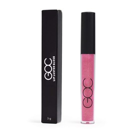 GOC, Brillo para labios, Lip Luster, Su formula ligera evita escurrimientos, Contiene cera de abeja que aporta hidratación, GLLG05