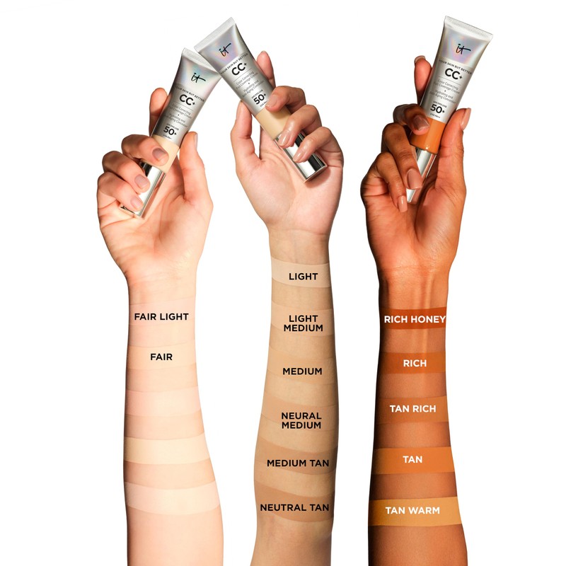 It Cosmetics CC+ Cream FPS 50 Neutral Medium, base de