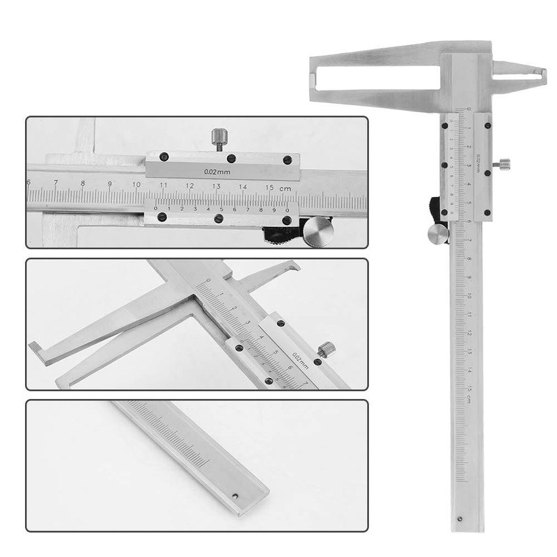 9-150mm Wide Application Indoor Caliper Carbon Steel Inner Vernier Caliper