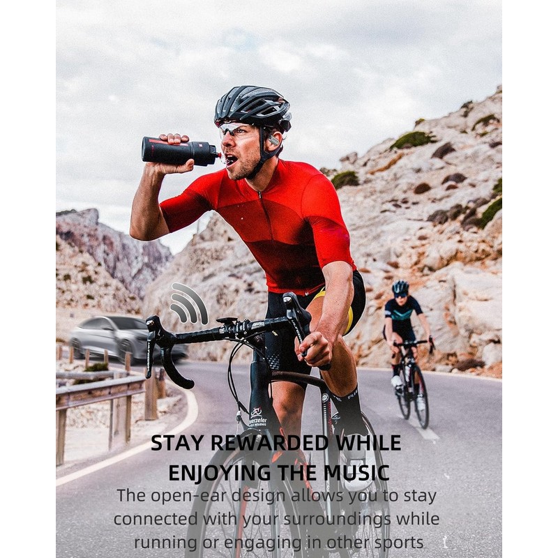 ND NEXT DESTINATION Wireless Bluetooth Sport Headphones V5.4 Bone Conduction