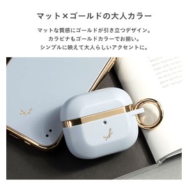 Salisty AirPods Pro 2nd Generation / 1st Generation Case, Matte Color, Shock Resistant (Navy Blue) [Carabiner Included, Salisti Airpods Pro Case, 1st Generation, 2nd Generation, Stylish,
