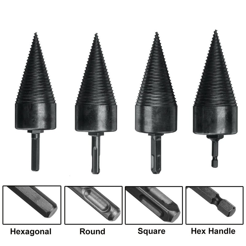 5X Speed Twist Drill Bit Wood Firewood Log Splitter Screw
