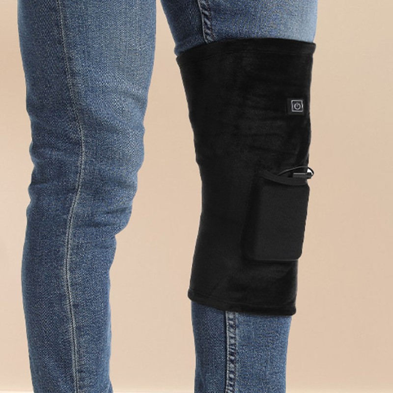 Heated Knee Brace Wrap 3 Gears Adjustable Heat Brace USB