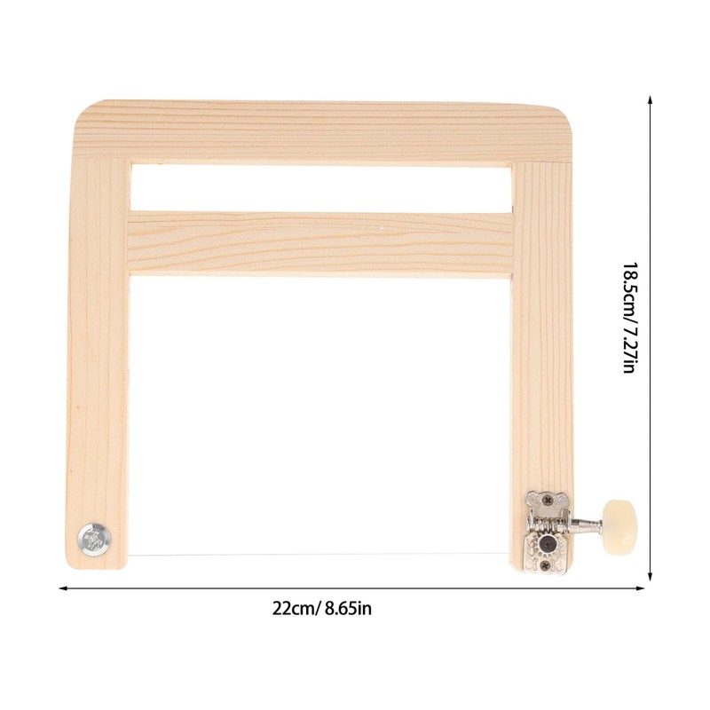 SEWACC Wooden Soap Cutter for Soap Making, Adjustable Soap Cutter,