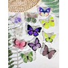 Green Nature Butterfly Phone Grip Stand, Cute Butterfly Cell Phone
