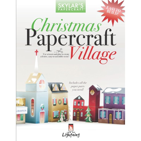 Christmas Papercraft Village: Craft your very own Christmas village, perfect