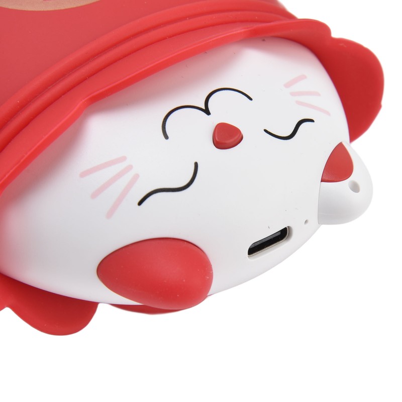 Electric Hand Warmer USB Rechargeable Double Sided Portable Lucky Cat