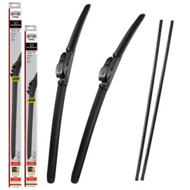 HEYNER Fits: Vauxhall Astra K 2015-2020 Front Wiper Blades With Extra Refill Rubber 28" 26" HAS2826TL