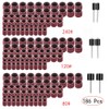 Yesallwas Sanding Band, 186 Piece Set, Mini Router, Polishing, 80#/120#/240#,
