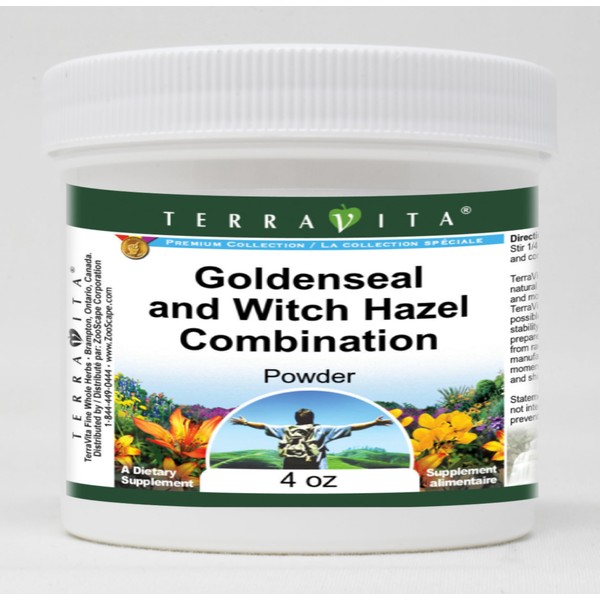 Terravita Goldenseal and Witch Hazel Combination Powder (4 oz, ZIN: