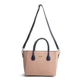 Leather Crossbody Bags For Women - Trendy Ladies Shoulder Bag - Women's Cross Body Handbag - Medium Size Leather Purse (Pink-3)