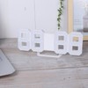 3D LED Digital Clock Bedroom Desktop Snooze Alarm Clock Home