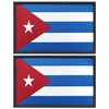 QQSD Cuba Flag Patch Cuban Tactical Patch - Hook and
