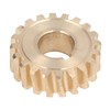 Worm Wheel Replacement Part, 20T Brass Worm Gear Accessories for