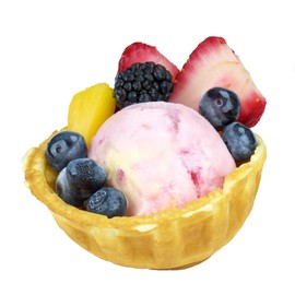 Brentwood Brentwood Appliances TS-1402BL Double Waffle Bowl Maker, Standard, Blue