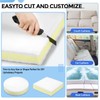 Sieral 4 Pack 18"x18"x2" Chair Foam Cushion Replacement, Upholstery Foam