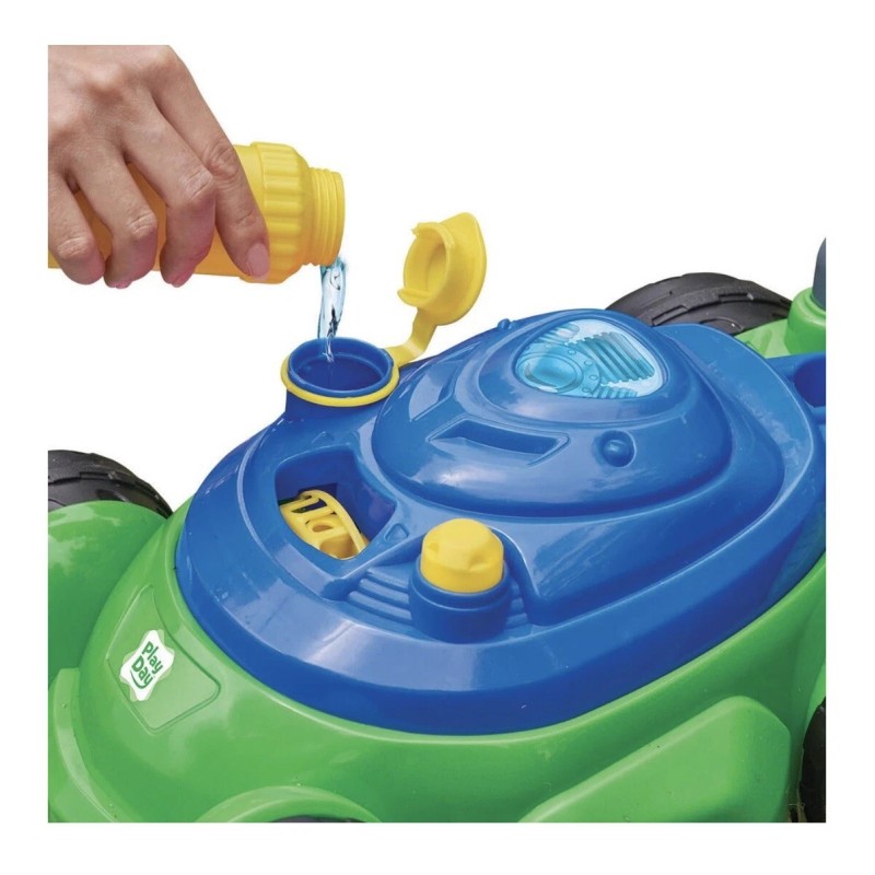 Play Day Push N Bubble Mower Toy with Realistic Sounds!