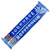 Generisch Hoffenheim Scarf – South Curve – Knitted Scarf, Blue,