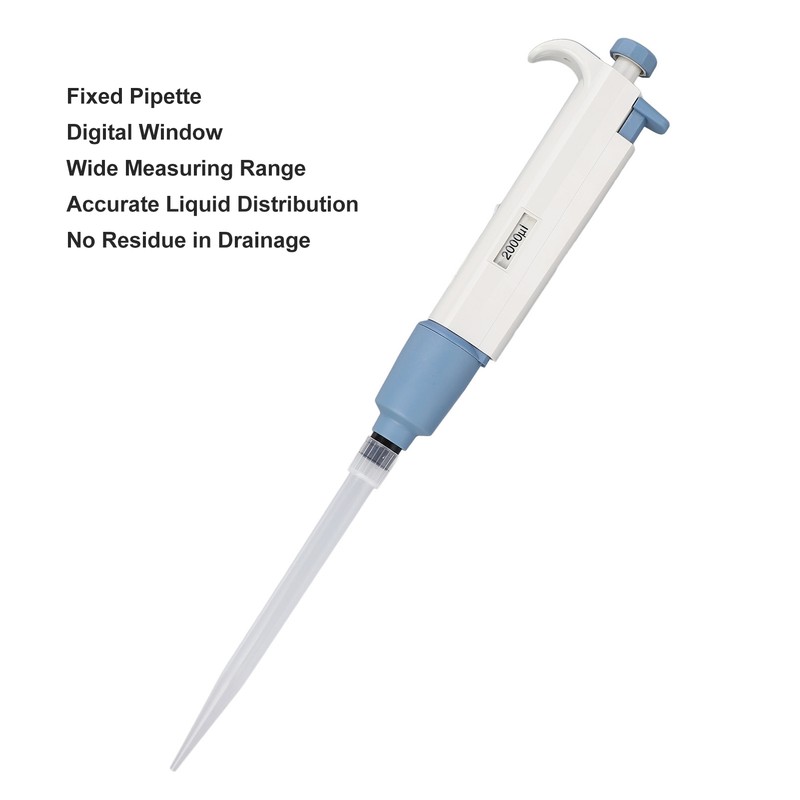 Fixed Volume Pipette High Accuracy Digital Display Single Channel Manual