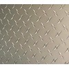 Roll of Diamond Plate Classic Sign Vinyl, with Self-Adhesive (Silver,