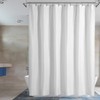 Barossa Design Waterproof Fabric Shower Curtain or Liner Microfiber -