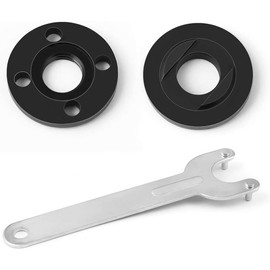 GDAOJGUHPOQ Angle Grinder Wrench Spanner Metal Lock Nut Fits Dewalt Makita 193465-4 Bosch Black & Decker Ryobi 4.5" 5" 5/8-11 Parts