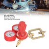 Acetylene Pressure Reducer 8mm Inlet Port Dual Display Shockproof Acetylene